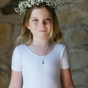 Scottish wedding flowers Fife Gypsophila flower crown